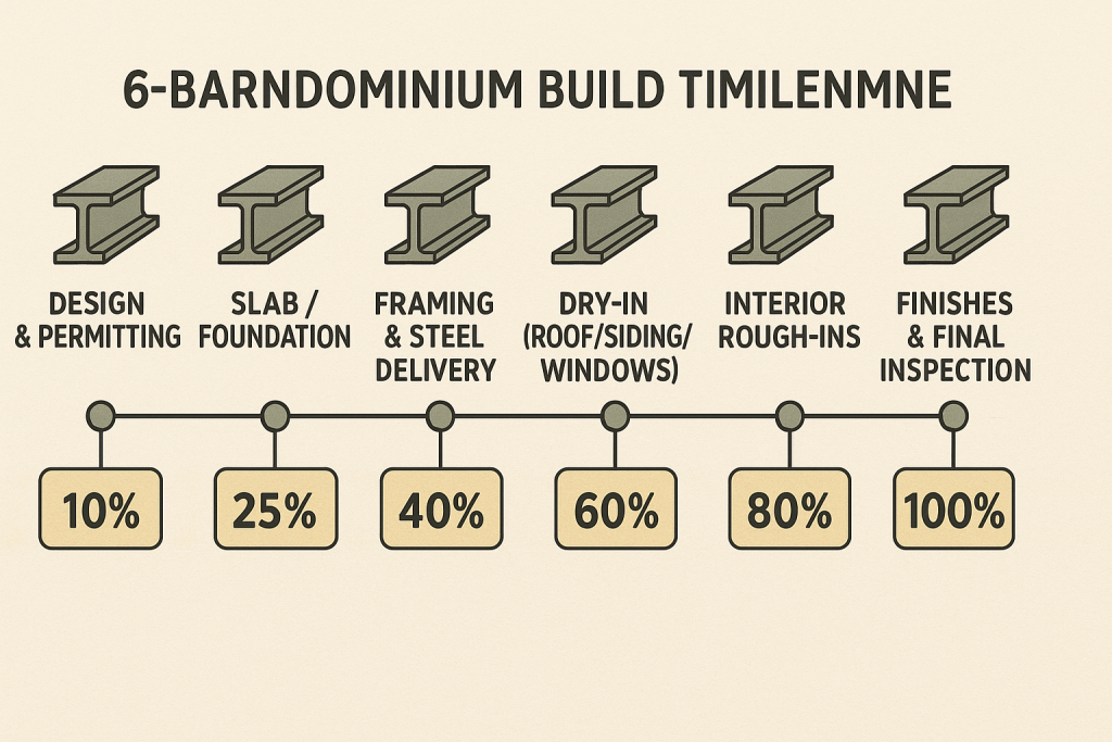 Builder payment timeline graphic