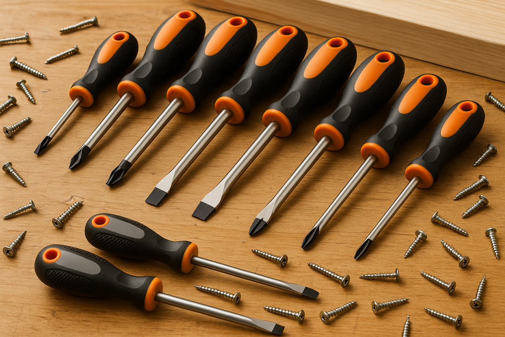 High-Quality Screwdriver Set for Barndominium Construction