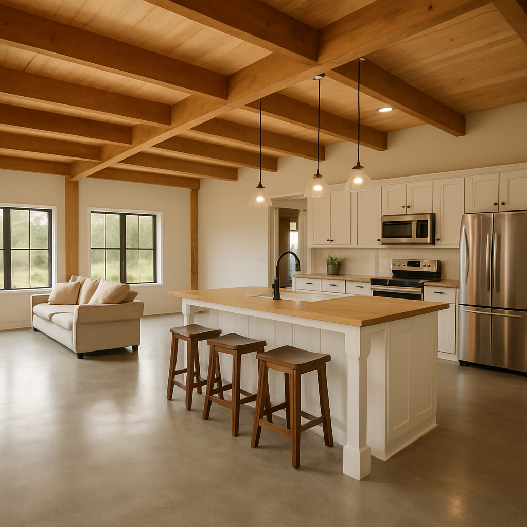  Barndominium floor plans open concept living space