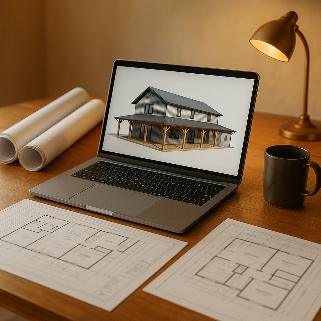How to Build a Barndominium design phase
