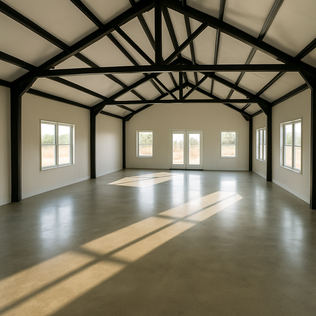 barndominium cost per square foot interior	