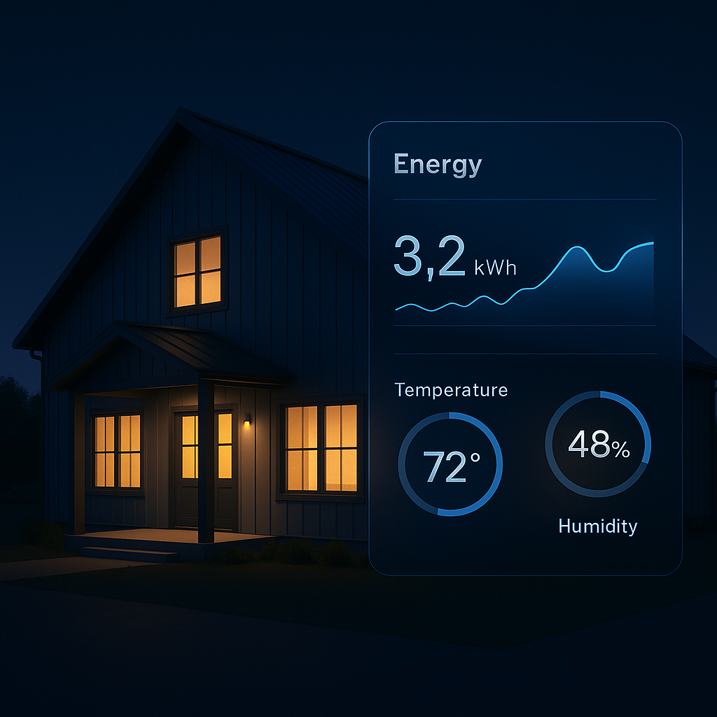 barndominium energy monitoring dashboard