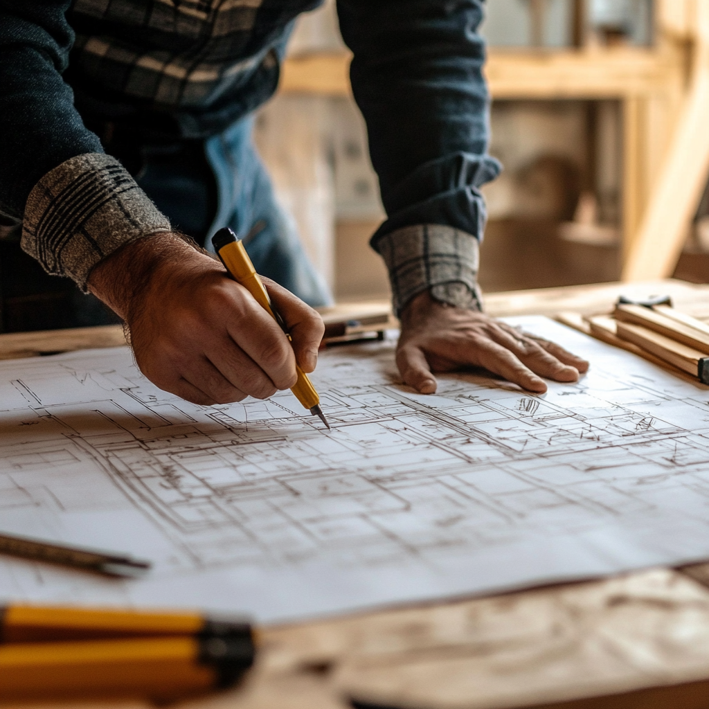 Blueprint comparison for selecting a barndominium builder package