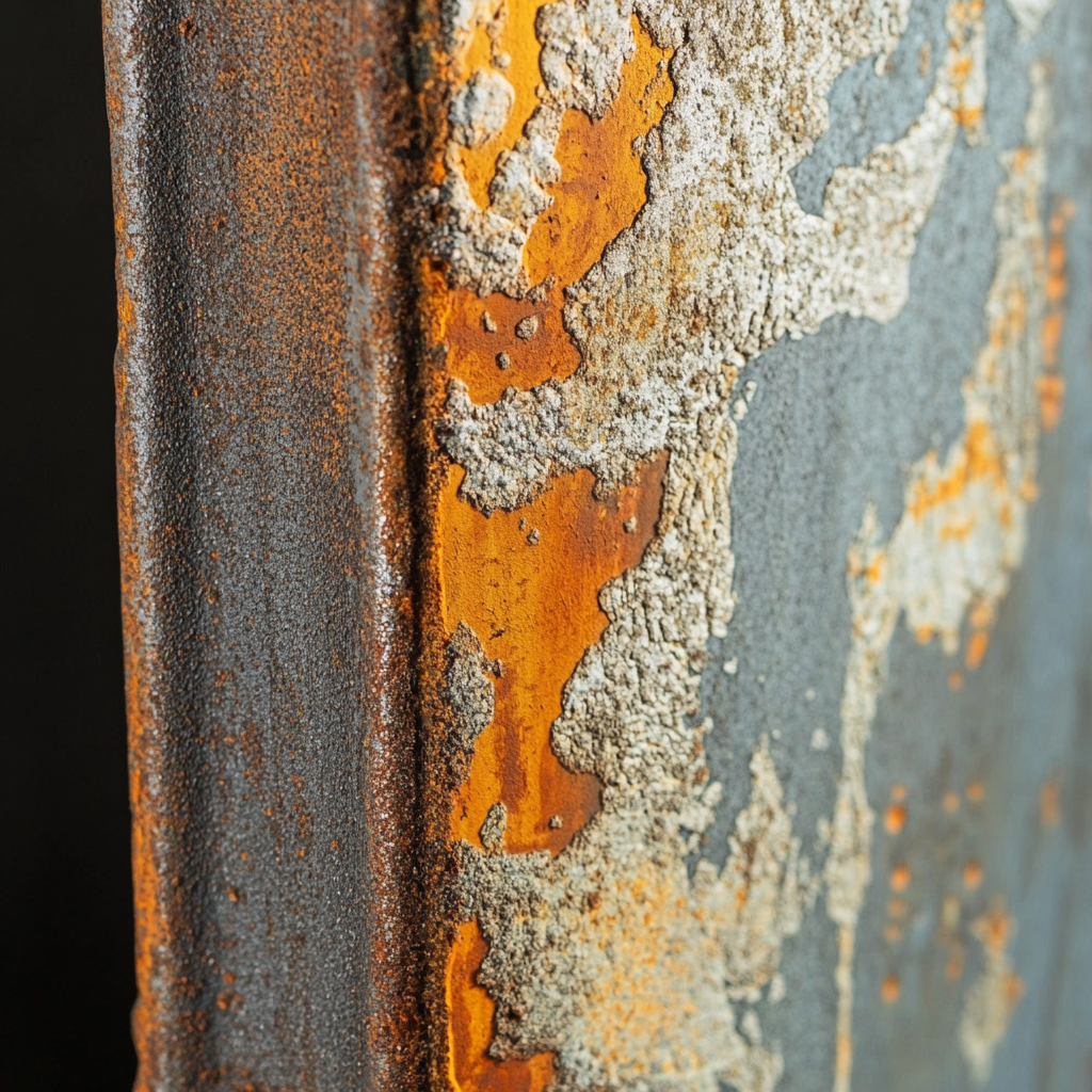 galvanized steel column detail
